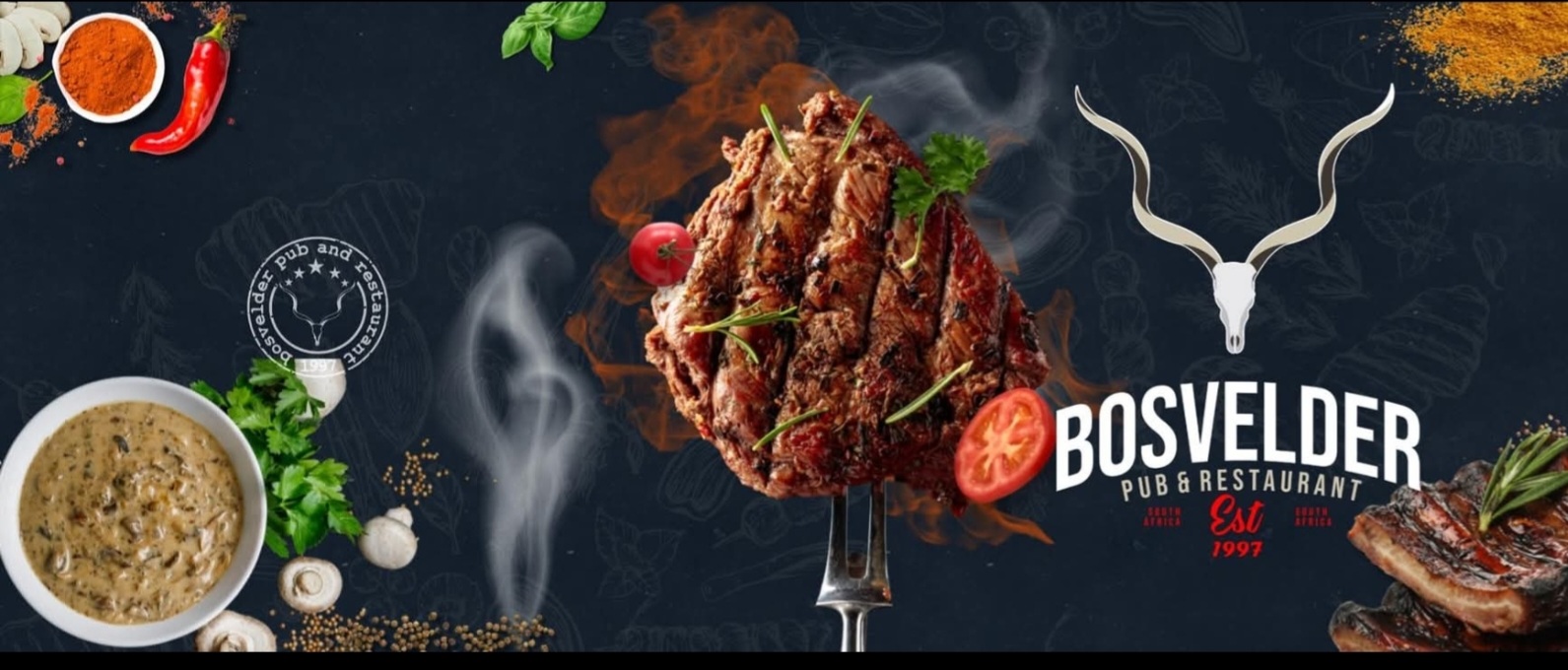 Die Bosvelder Pub & Restaurant banner