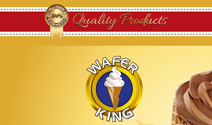Wafer King banner