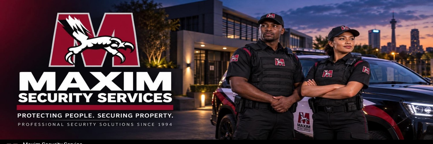 Maxim Security Service banner